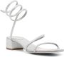 René Caovilla Cleo 45mm open toe sandals Silver - Thumbnail 2