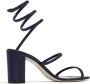 René Caovilla Cleo 80mm crystal-embellished sandals Black - Thumbnail 3
