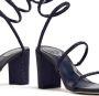 René Caovilla Cleo 80mm crystal-embellished sandals Black - Thumbnail 5