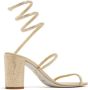 René Caovilla Cleo 80mm crystal-embellished sandals Neutrals - Thumbnail 3