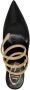 René Caovilla Cleo 80mm rhinestone-embellished satin pumps Black - Thumbnail 4
