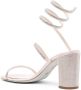 René Caovilla Cleo 93mm crystal-embelished sandals Pink - Thumbnail 3