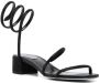 René Caovilla Cleo Crystal 35mm sandals Black - Thumbnail 2