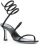René Caovilla Cleo crystal 85mm sandals Black - Thumbnail 2
