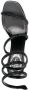 René Caovilla Cleo crystal 85mm sandals Black - Thumbnail 4