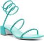 René Caovilla Cleo crystal-embellished sandals Green - Thumbnail 2