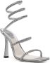 René Caovilla Cleo crystal-embellished sandals Silver - Thumbnail 2