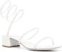 René Caovilla Cleo embellished leather sandals White - Thumbnail 2