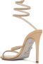 René Caovilla Cleo high-heel sandals Gold - Thumbnail 3