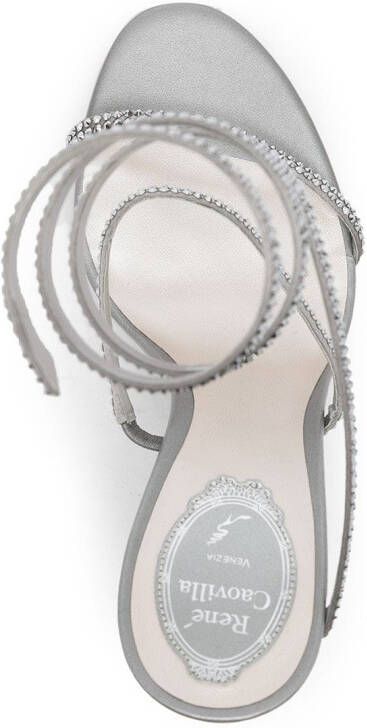 René Caovilla Cleo high-heel sandals Grey