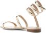 René Caovilla Cleo mirrored sandals Gold - Thumbnail 3