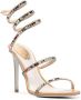 René Caovilla Cleo spiral-strap 125mm sandals Gold - Thumbnail 2