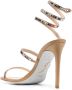 René Caovilla Cleo spiral-strap 125mm sandals Gold - Thumbnail 3