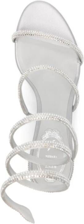 René Caovilla Cleo Wisteria 60mm sandals Silver