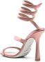 René Caovilla Cleopatra 105mm satin sandals Pink - Thumbnail 3