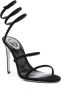 René Caovilla Cleopatra 105mm suede sandals Black - Thumbnail 2