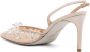 René Caovilla crystal-embellished 80mm slingback pumps Neutrals - Thumbnail 3