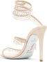 René Caovilla crystal-embellished sandals Neutrals - Thumbnail 3