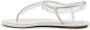 René Caovilla crystal-embellished sandals White - Thumbnail 3