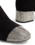 René Caovilla crystal-embellished suede boots Black - Thumbnail 4