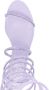 René Caovilla crystal wrap-strap sandals Purple - Thumbnail 4