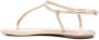 René Caovilla Diana crystal-embellished flat sandals Neutrals - Thumbnail 3