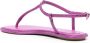 René Caovilla Diana rhinestone-embellished flat sandals Purple - Thumbnail 3