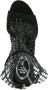 René Caovilla Galaxia 80mm crystal sandals Black - Thumbnail 4