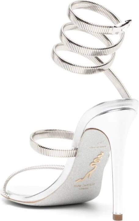 René Caovilla Juniper 110mm sandals Silver