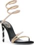 René Caovilla Margot 110mm crystal sandals Black - Thumbnail 2