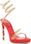 René Caovilla Margot 120mm open-toe sandals Red - Thumbnail 2