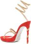 René Caovilla Margot 120mm open-toe sandals Red - Thumbnail 3