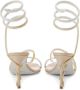 René Caovilla Margot crystal-embellished sandals Gold - Thumbnail 3