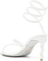 René Caovilla Margot embellished leather sandals White - Thumbnail 3