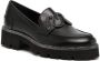 René Caovilla Morgana 40mm leather loafers Black - Thumbnail 2