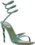 René Caovilla Rene Margot 120mm sandals Green - Thumbnail 2