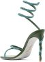 René Caovilla Rene Margot 120mm sandals Green - Thumbnail 3