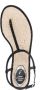 René Caovilla rhinestone embellished thong sandals Black - Thumbnail 4