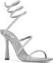 René Caovilla spiral-design heeled sandals Silver - Thumbnail 2