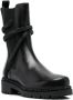 René Caovilla wrap-around leather boots Black - Thumbnail 2