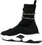 René Caovilla wraparound-strap sock sneakers Black - Thumbnail 3
