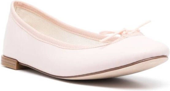 Repetto bow-detail ballerina shoes Pink