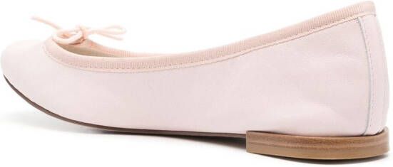 Repetto bow-detail ballerina shoes Pink