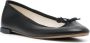 Repetto bow-detail leather ballerina shoes Black - Thumbnail 2
