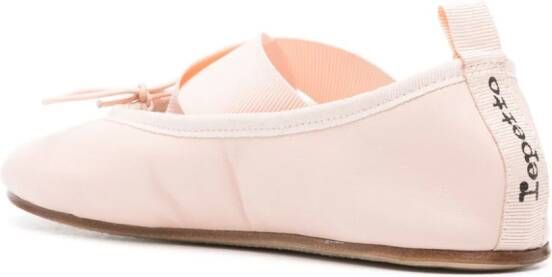 Repetto Gianna leather ballerina shoes Pink