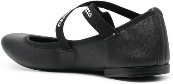 Repetto Joana Mary leather ballerina shoes Black