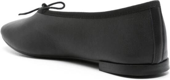 Repetto Lilouh leather ballerina shoes Black