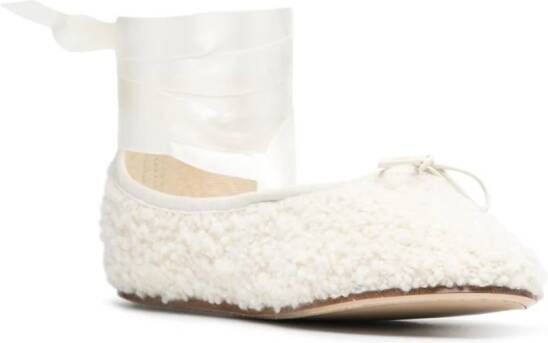 Repetto Sophia ballerina shoes White