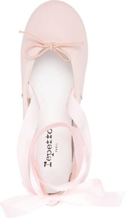 Repetto Sophia leather ballerina shoes Pink