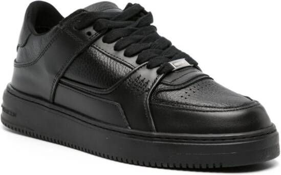 Represent Apex panelled leather sneakers Black